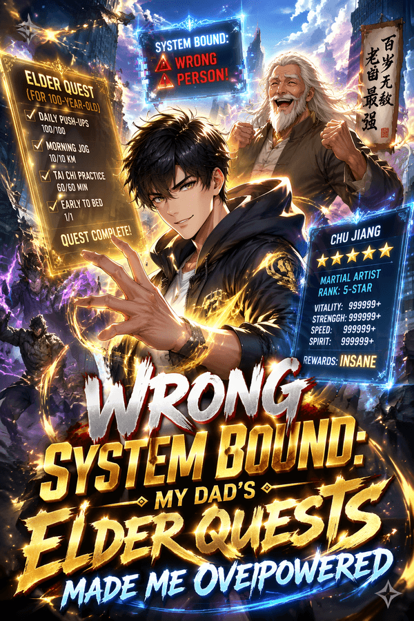 Wrong System Bound: My Dad's Elder Quests Made Me Overpowered