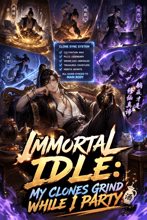 Immortal Idle: My Clones Grind While I Party
