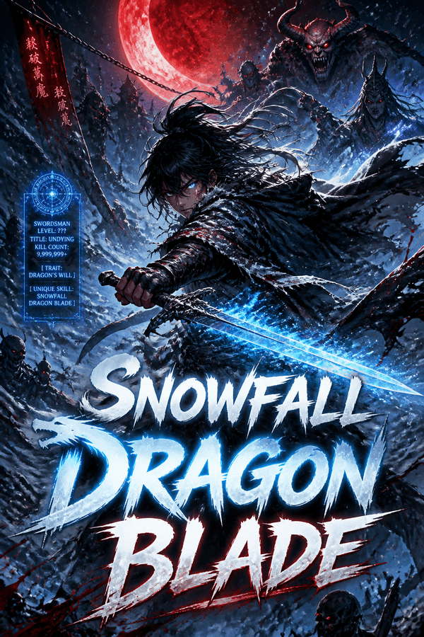 Snowfall Dragon Blade