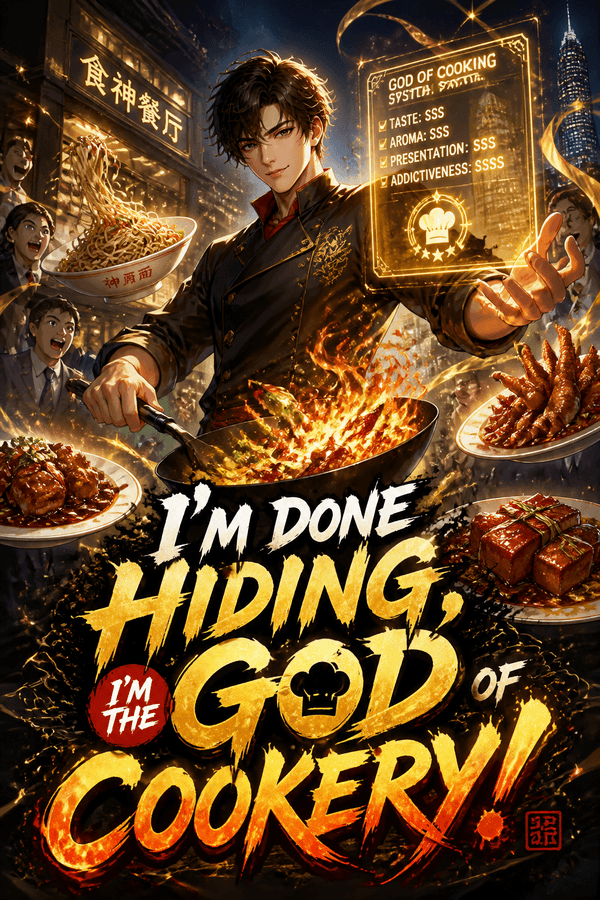 I'm Done Hiding, I'm the God of Cookery!