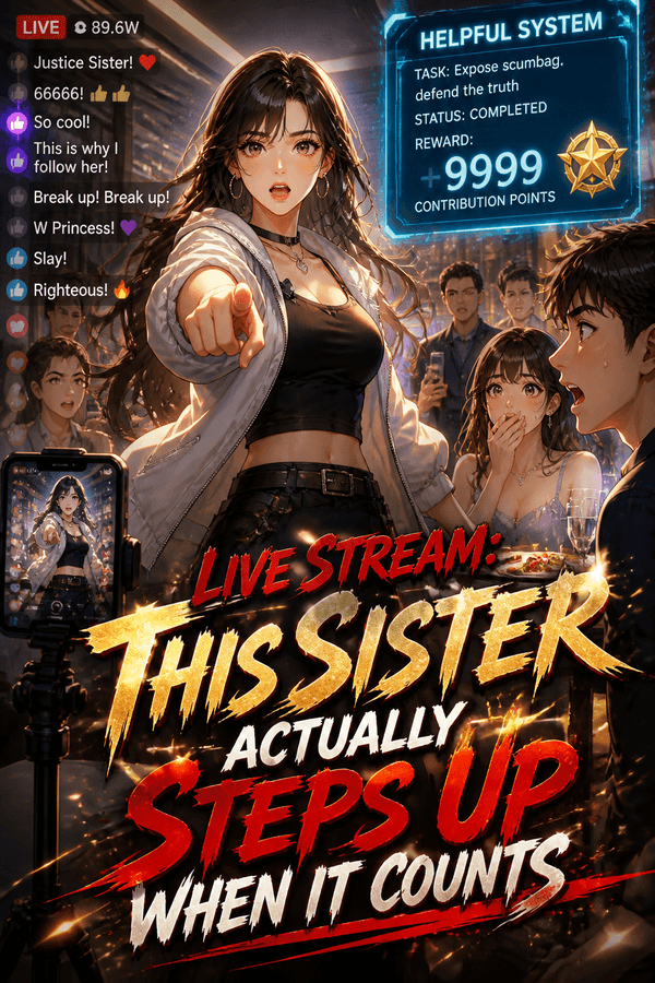 Live Stream: This Sister Actually Steps Up When It Counts