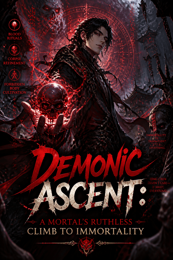 Demonic Ascent: A Mortal's Ruthless Climb to Immortality