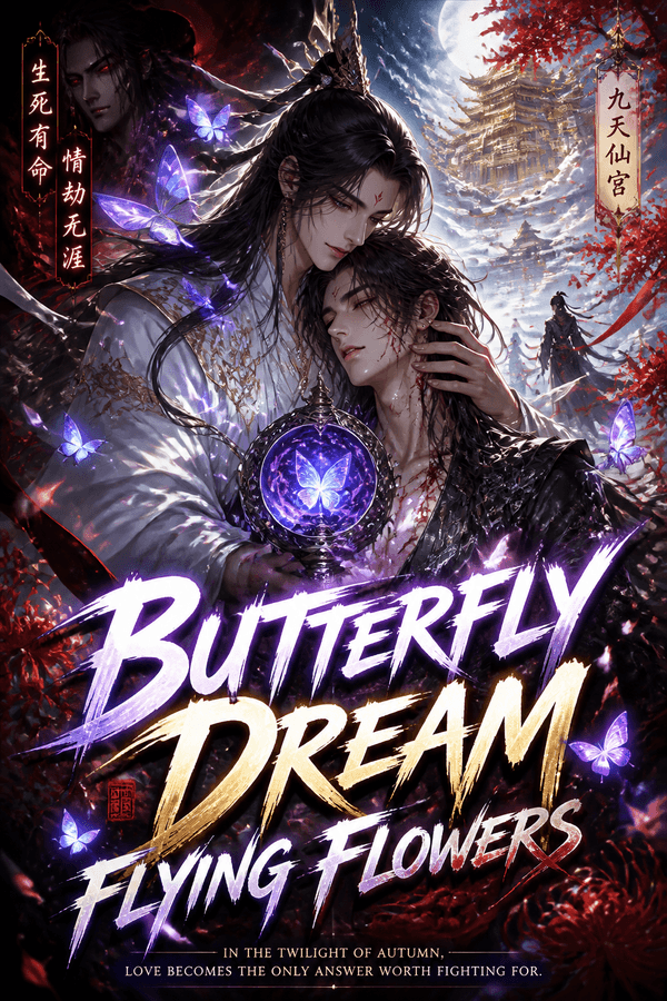 Butterfly Dream Flying Flowers