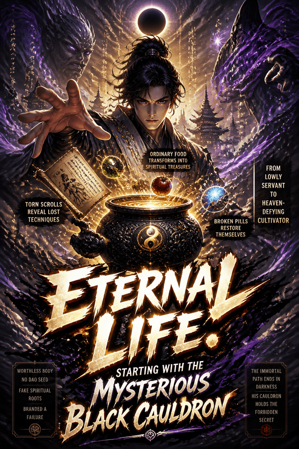 Eternal Life: Starting with the Mysterious Black Cauldron