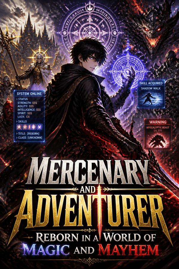 Mercenary and Adventurer: Reborn in a World of Magic and Mayhem