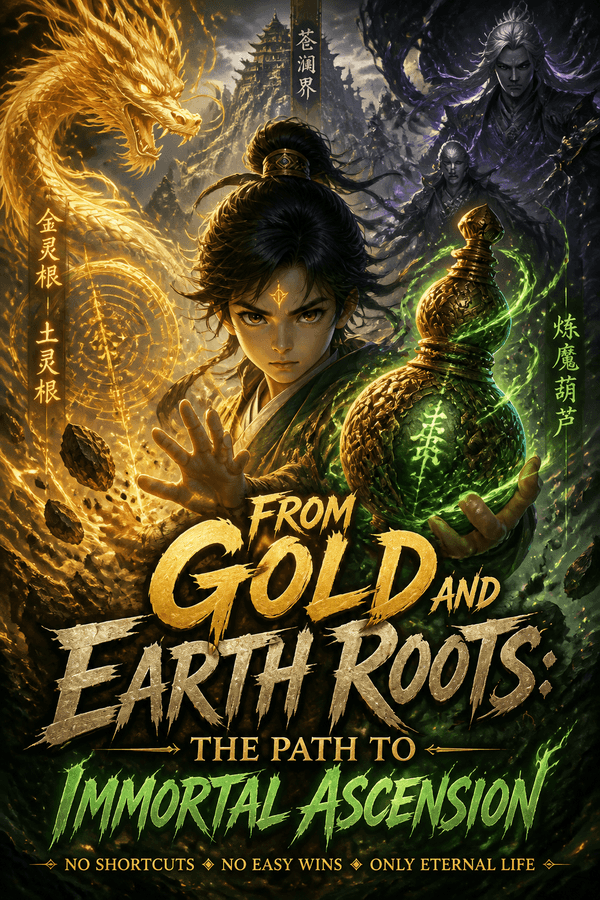 From Gold and Earth Roots: The Path to Immortal Ascension