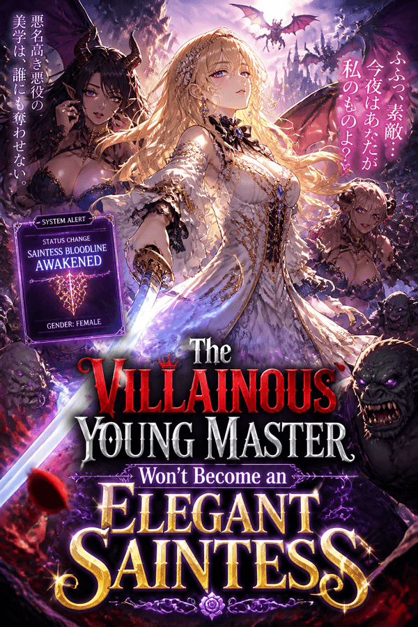 The Villainous Young Master Won't Become an Elegant Saintess