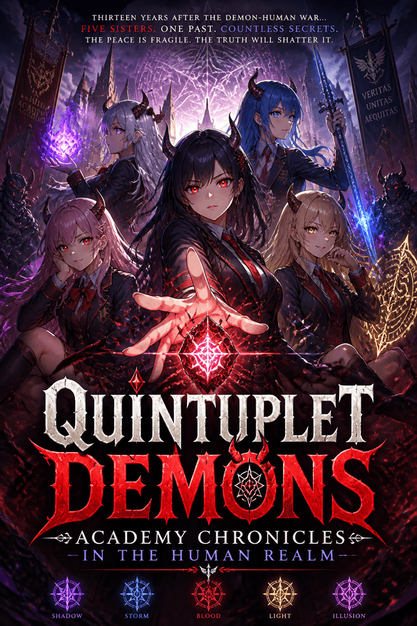 Quintuplet Demons: Academy Chronicles in the Human Realm