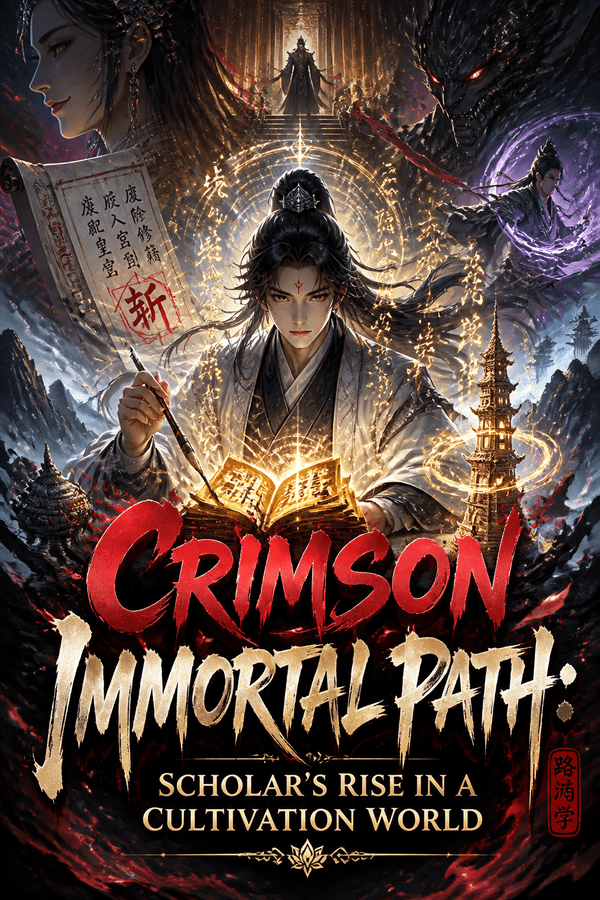 Crimson Immortal Path: Scholar's Rise in a Cultivation World