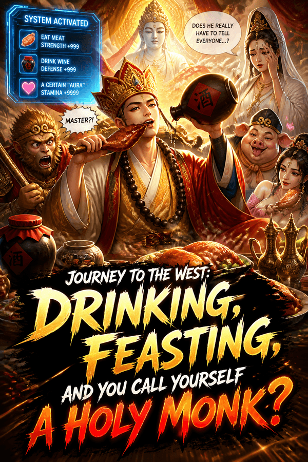 Journey to the West: Drinking, Feasting, and You Call Yourself a Holy Monk?