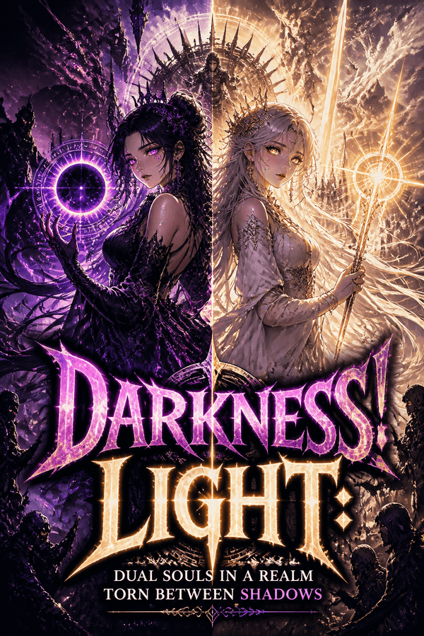 Darkness! Light: Dual Souls in a Realm Torn Between Shadows