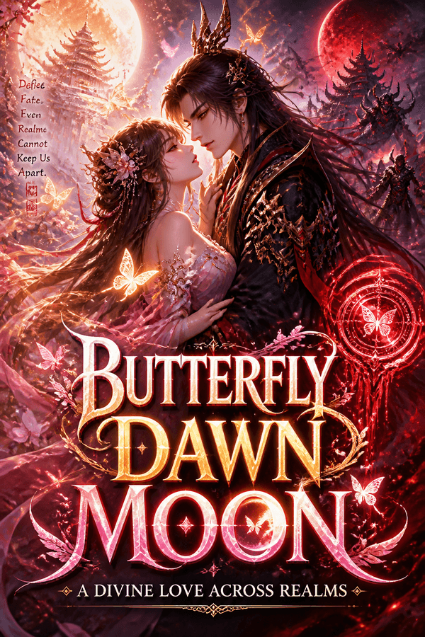 Butterfly Dawn Moon: A Divine Love Across Realms
