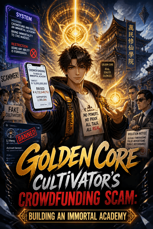 Golden Core Cultivator's Crowdfunding Scam: Building an Immortal Academy