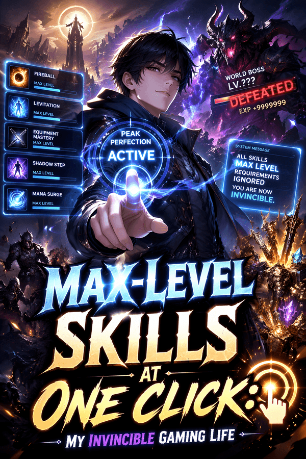 Max-Level Skills at One Click: My Invincible Gaming Life