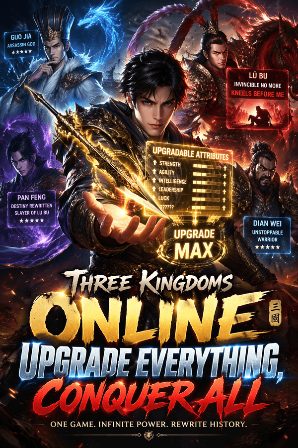 Three Kingdoms Online: Upgrade Everything, Conquer All