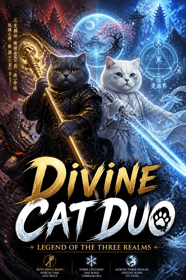 Divine Cat Duo: Legend of the Three Realms