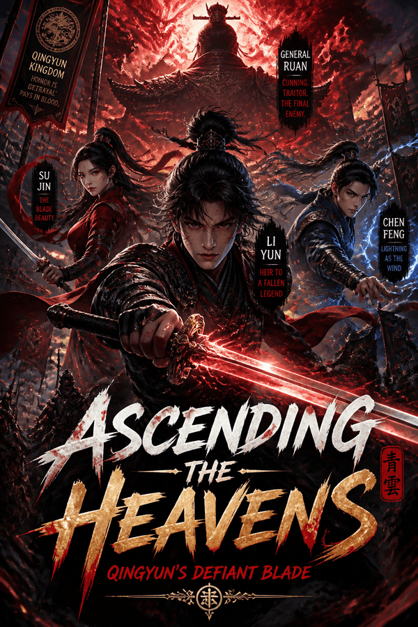 Ascending the Heavens: Qingyun's Defiant Blade
