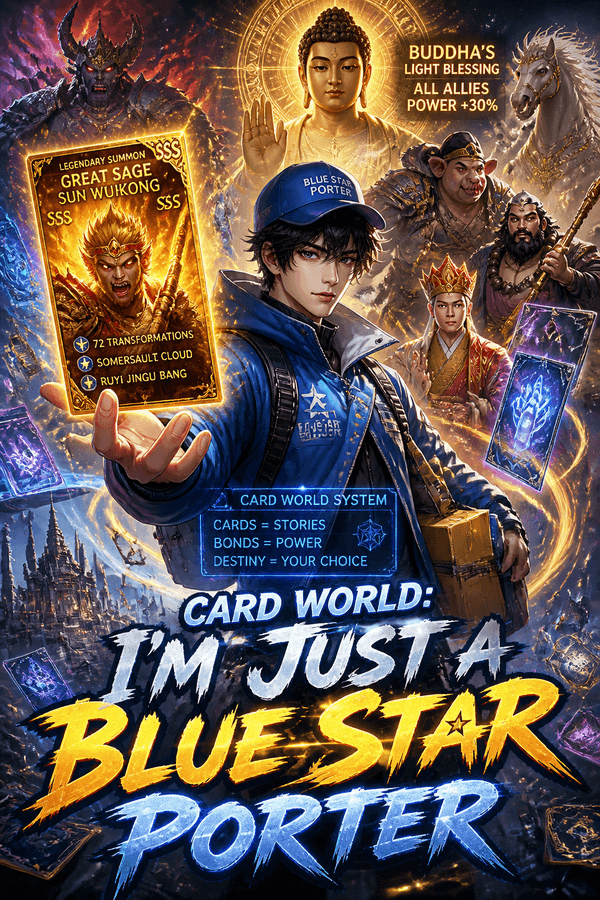 Card World: I'm Just a Blue Star Porter