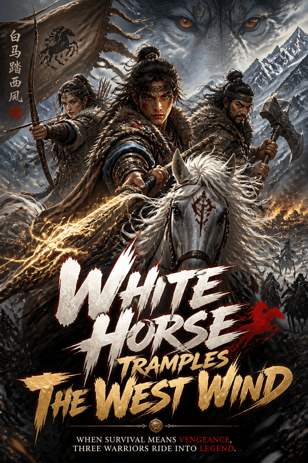 White Horse Tramples the West Wind