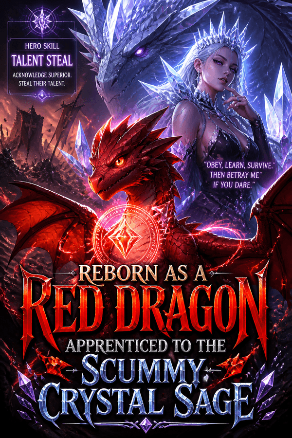 Reborn as a Red Dragon: Apprenticed to the Scummy Crystal Sage