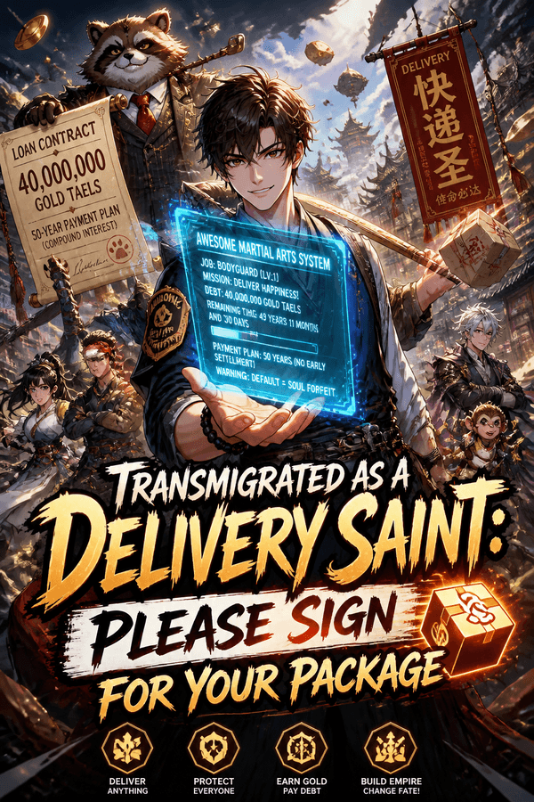 Transmigrated as a Delivery Saint: Please Sign for Your Package