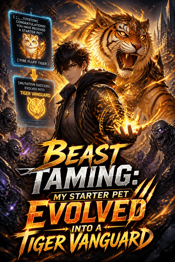 Beast Taming: My Starter Pet Evolved Into a Tiger Vanguard