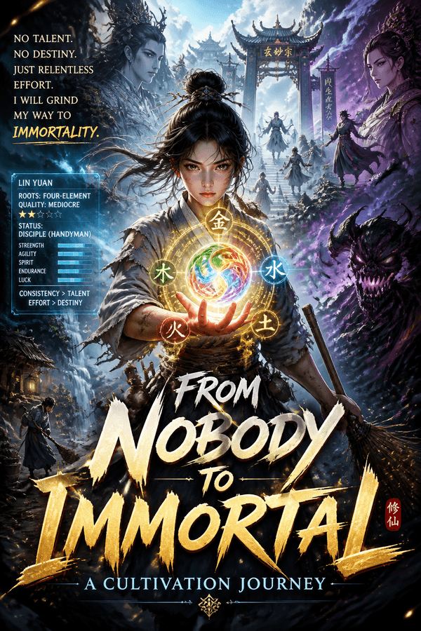 From Nobody to Immortal: A Cultivation Journey
