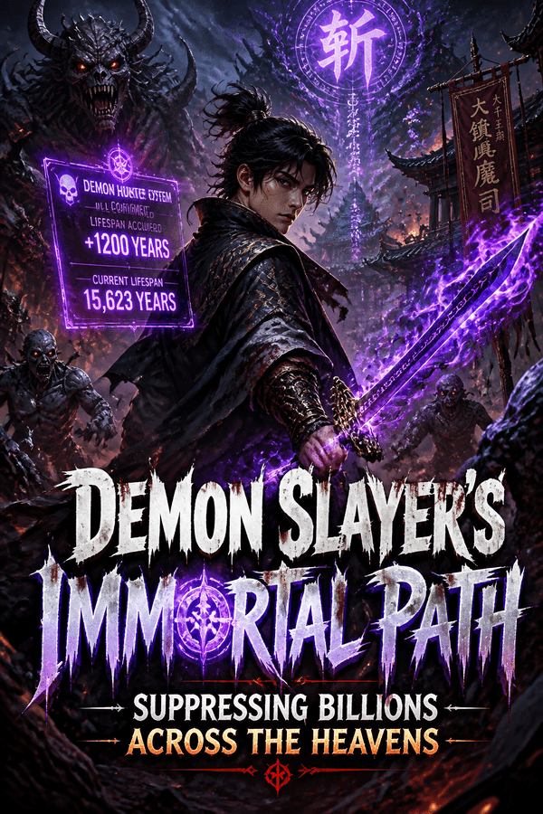 Demon Slayer's Immortal Path: Suppressing Billions Across the Heavens
