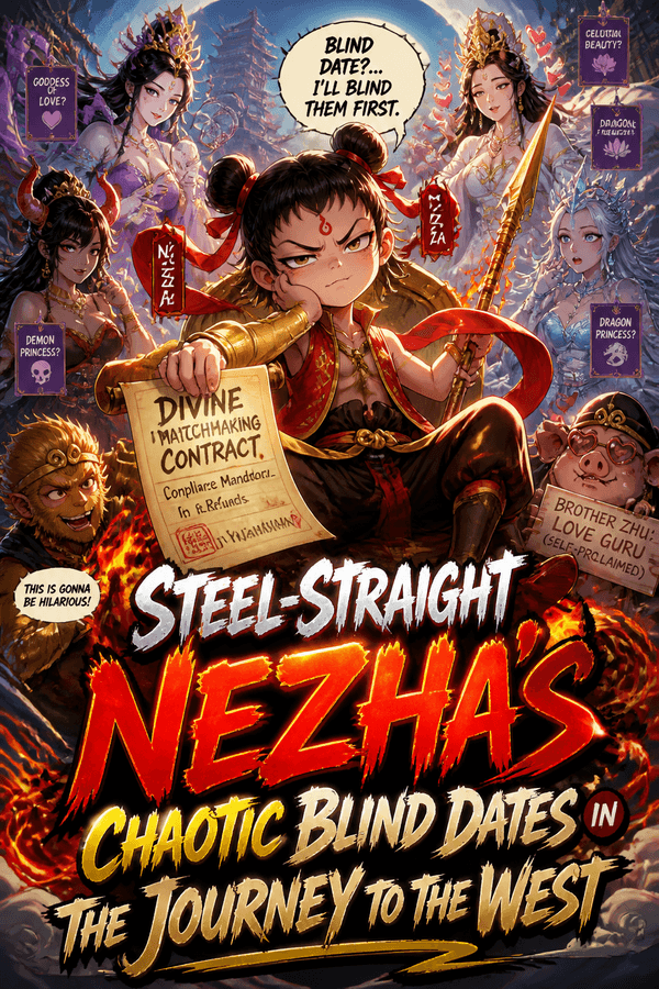 Steel-Straight Nezha's Chaotic Blind Dates in the Journey to the West