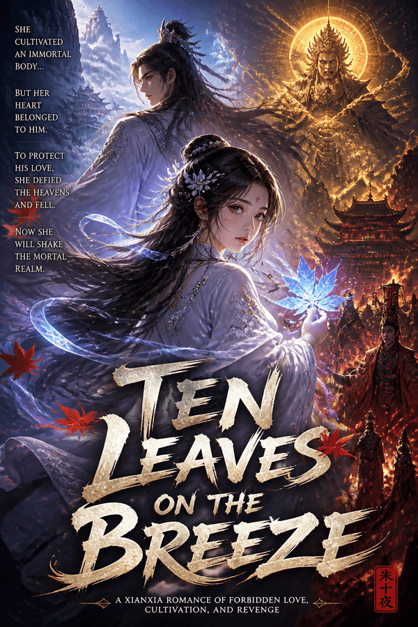 Ten Leaves on the Breeze