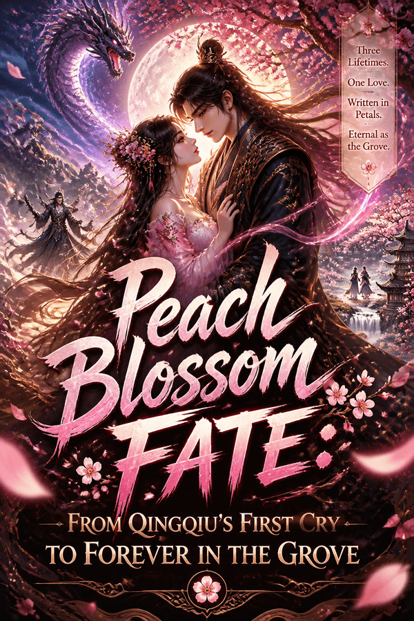 Peach Blossom Fate: From Qingqiu's First Cry to Forever in the Grove