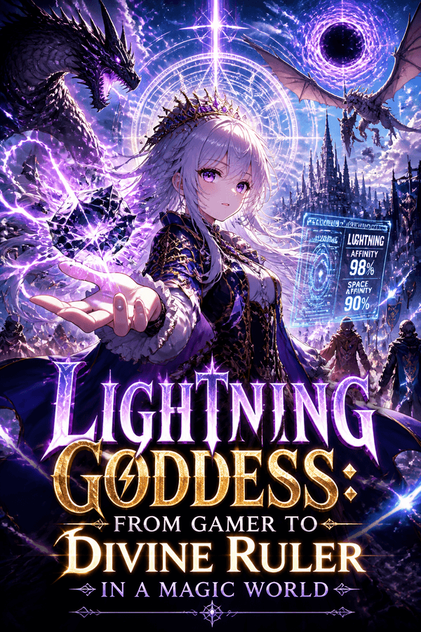 Lightning Goddess: From Gamer to Divine Ruler in a Magic World