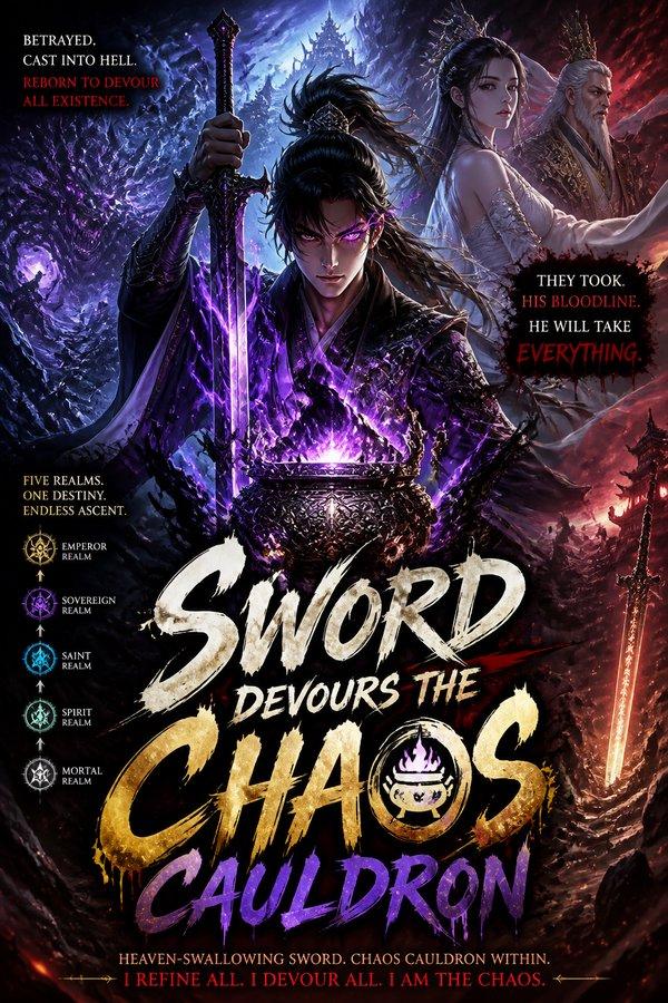 Sword Devours the Chaos Cauldron