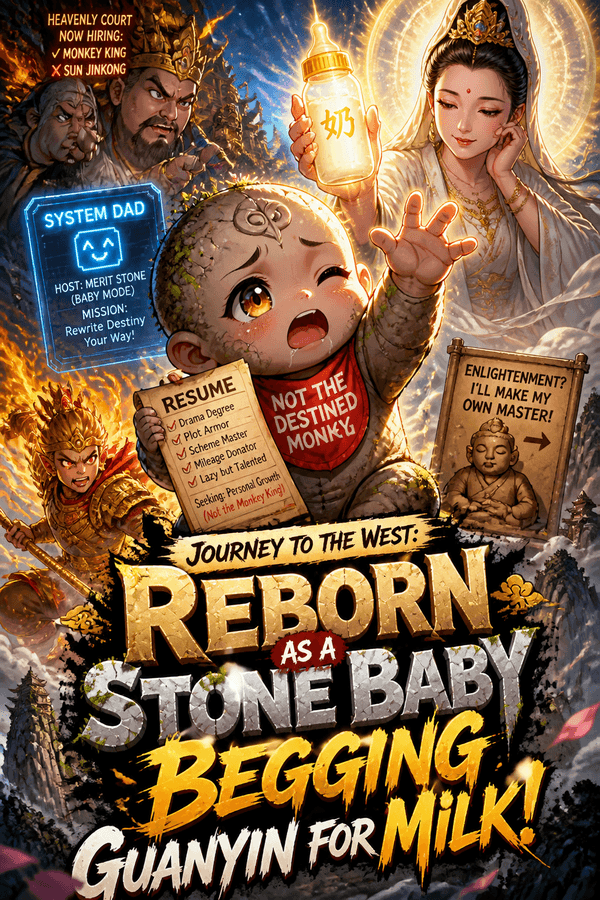 Journey to the West: Reborn as a Stone Baby Begging Guanyin for Milk!