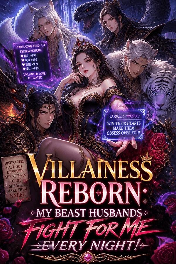 Villainess Reborn: My Beast Husbands Fight for Me Every Night!