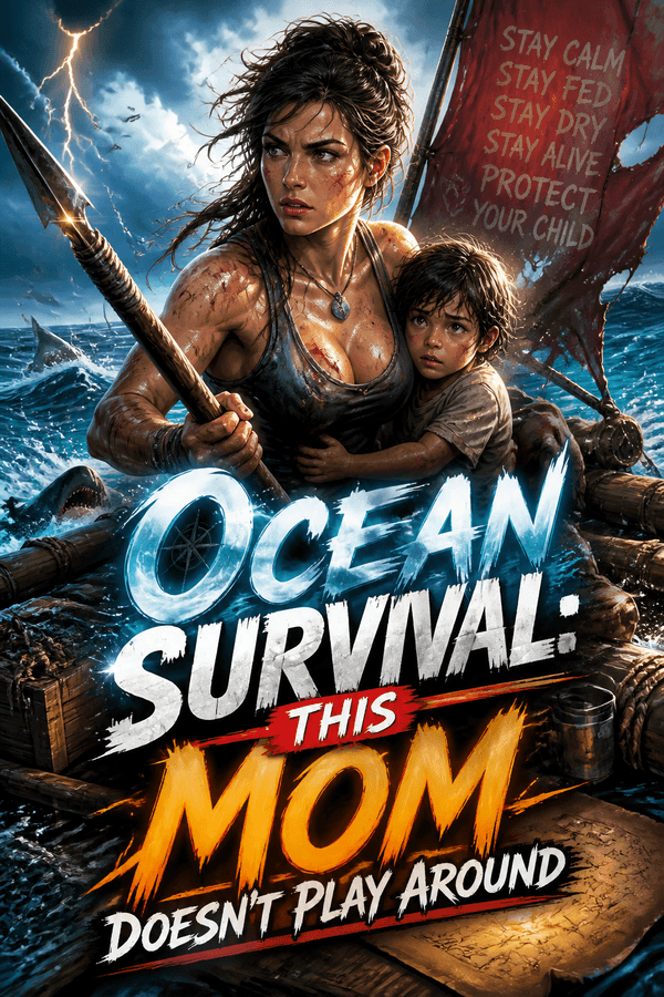 Ocean Survival: This Mom Doesn't Play Around