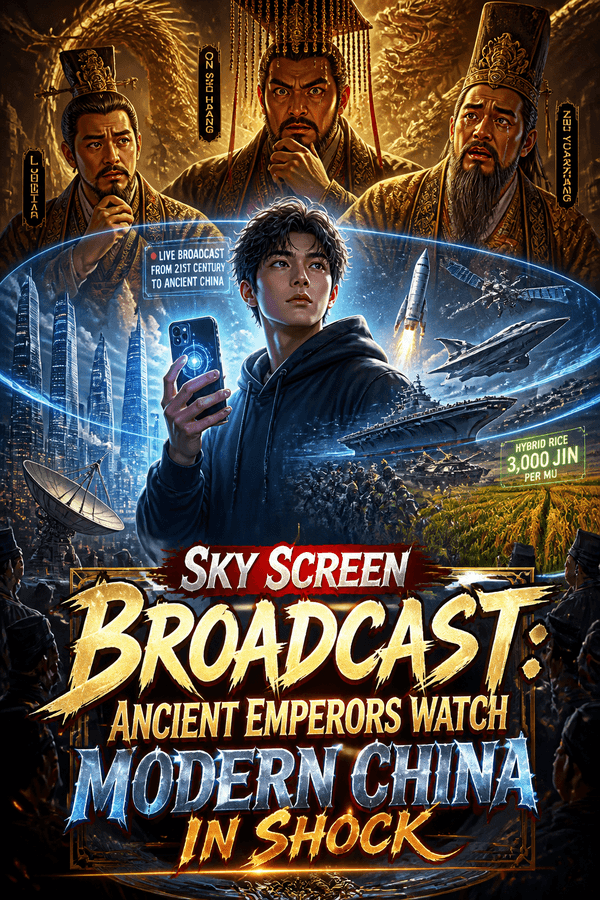 Sky Screen Broadcast: Ancient Emperors Watch Modern China in Shock