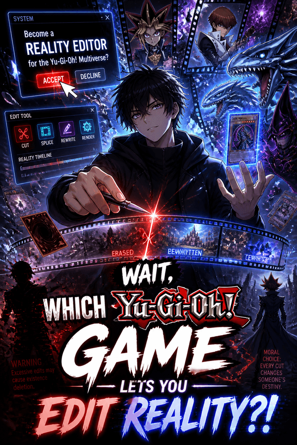 Wait, Which Yu-Gi-Oh! Game Lets You Edit Reality?!