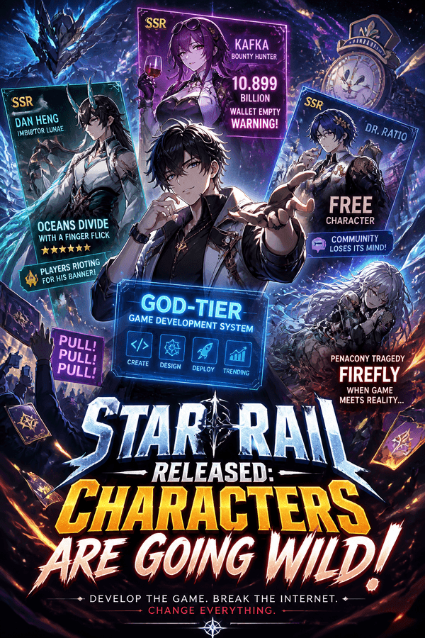 Star Rail Released: Characters Are Going Wild!