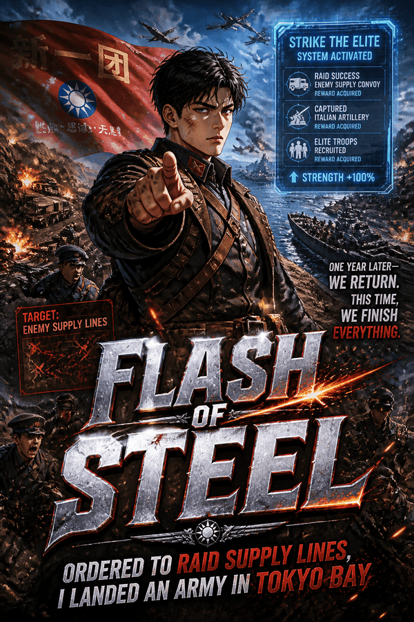 Flash of Steel: Ordered to Raid Supply Lines, I Landed an Army in Tokyo Bay