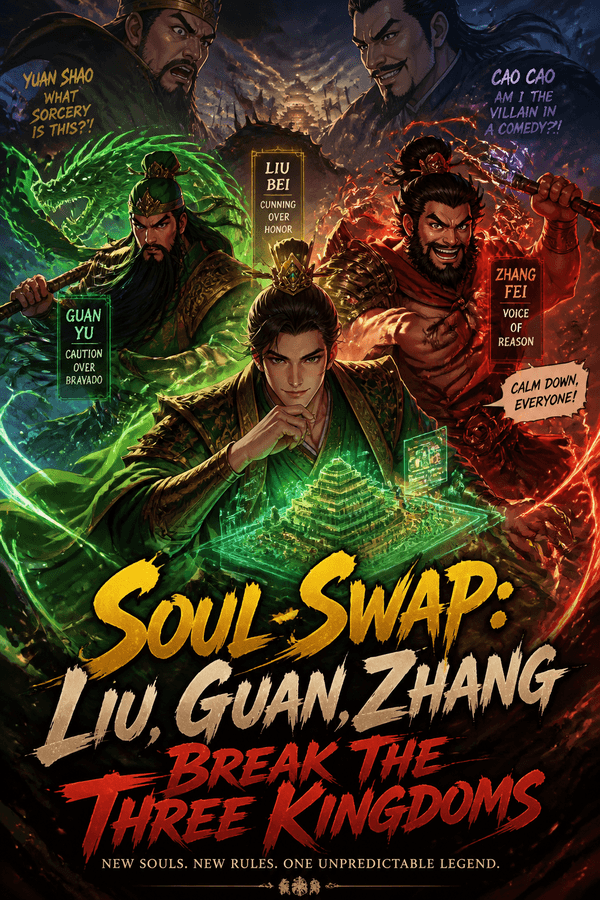 Soul Swap: Liu, Guan, Zhang Break the Three Kingdoms