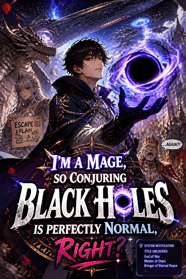 I'm a Mage, So Conjuring Black Holes Is Perfectly Normal, Right?