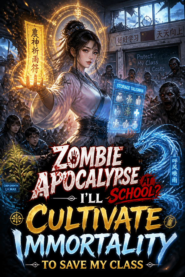 Zombie Apocalypse at School? I'll Cultivate Immortality to Save My Class