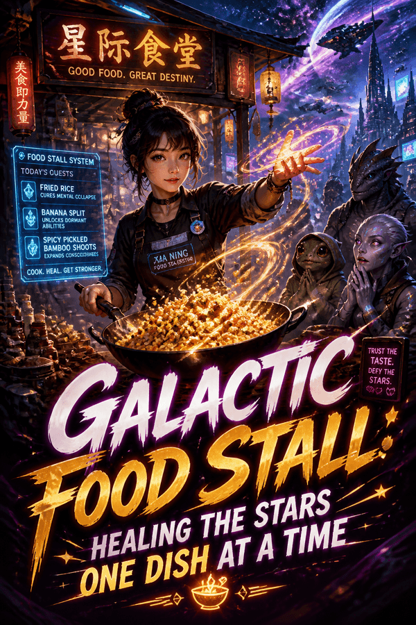 Galactic Food Stall: Healing the Stars One Dish at a Time