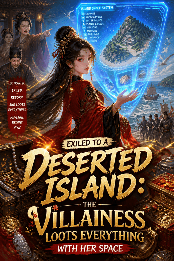 Exiled to a Deserted Island: The Villainess Loots Everything with Her Space