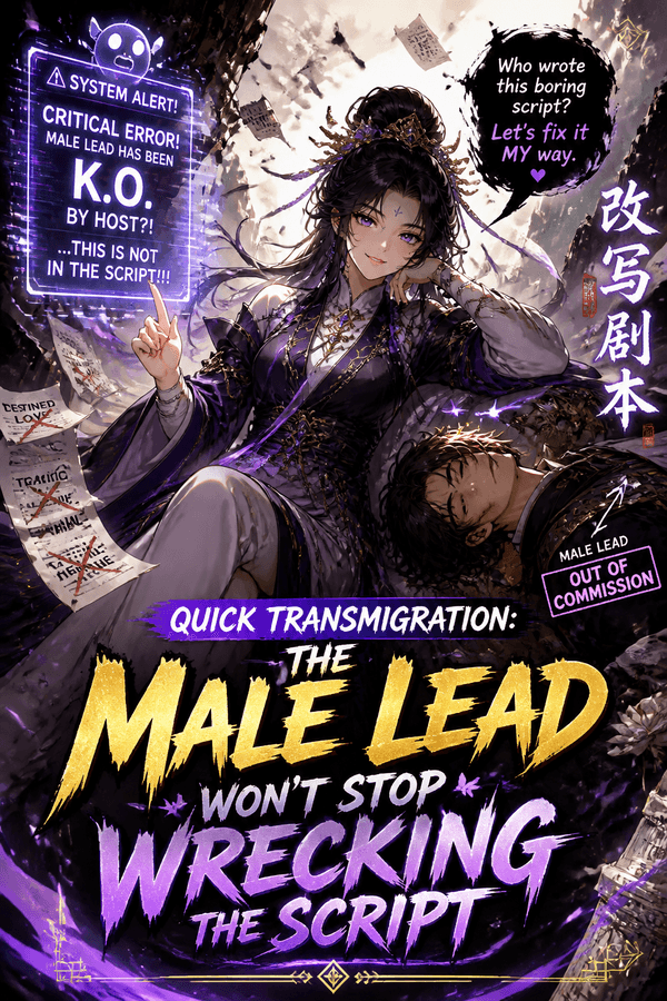 Quick Transmigration: The Male Lead Won't Stop Wrecking the Script