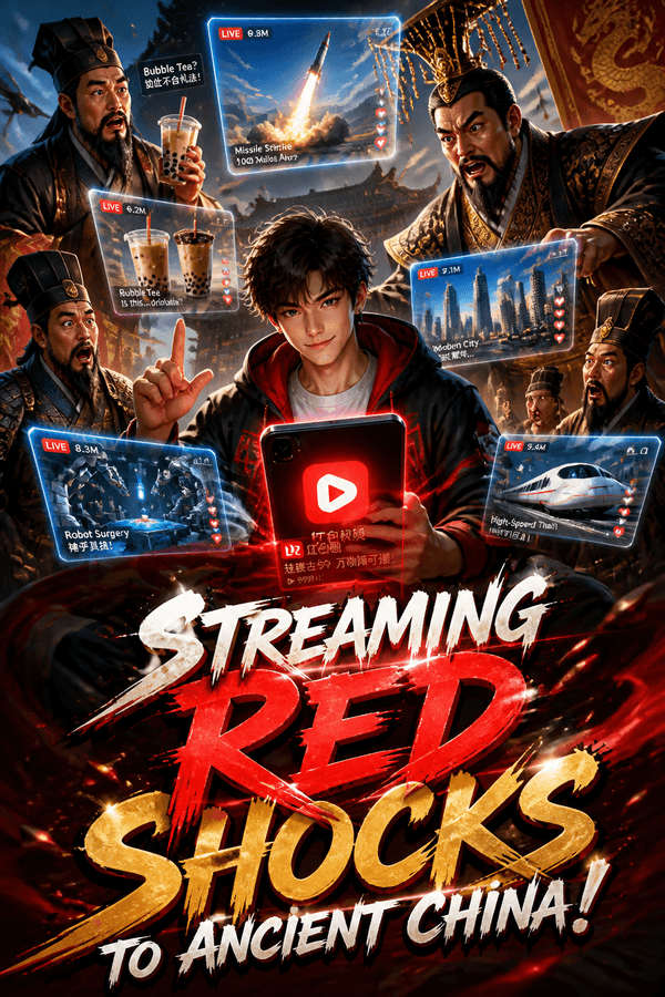 Streaming Red Shocks to Ancient China!