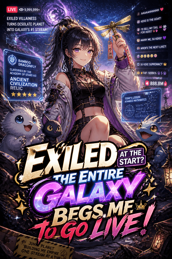 Exiled at the Start? The Entire Galaxy Begs Me to Go Live!
