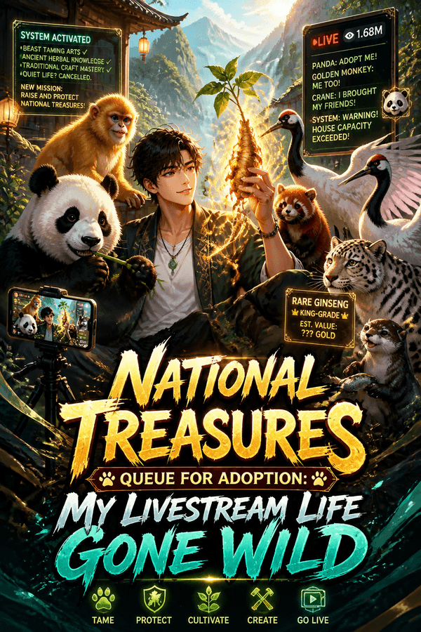 National Treasures Queue for Adoption: My Livestream Life Gone Wild