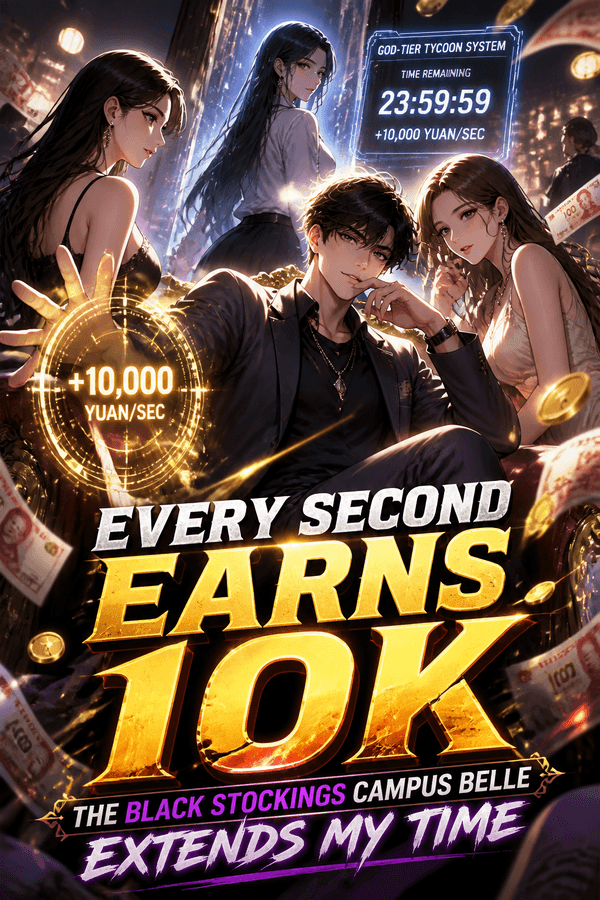 Every Second Earns 10K: The Black Stockings Campus Belle Extends My Time